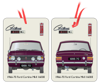 Ford Cortina MkII 1600E 1966-70 Air Freshener